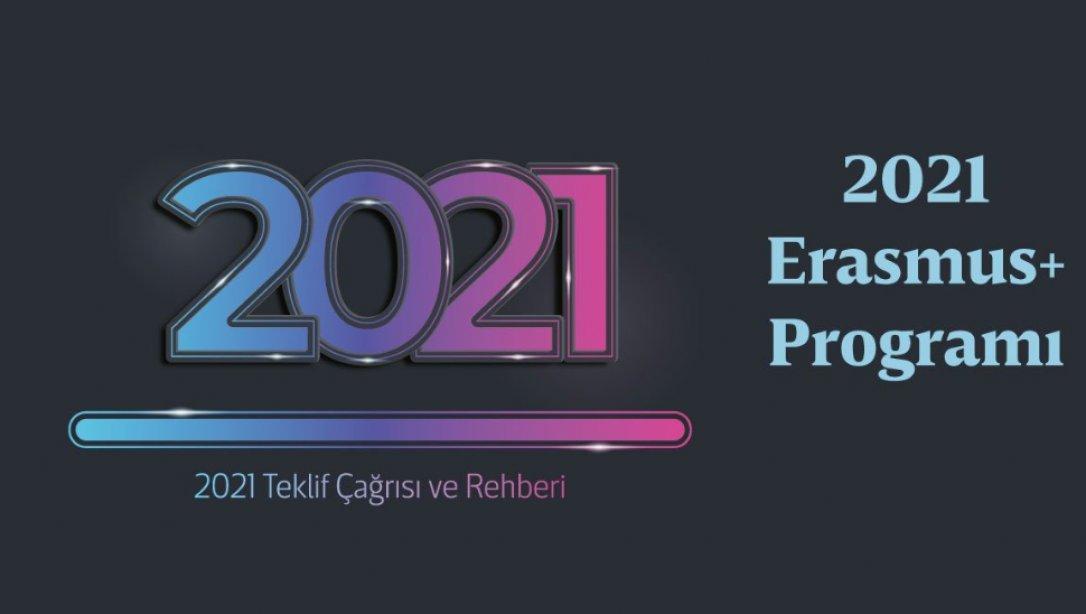 2021 Yılı Erasmus+Teklif Çağrısı ve Rehberi Yayınlandı