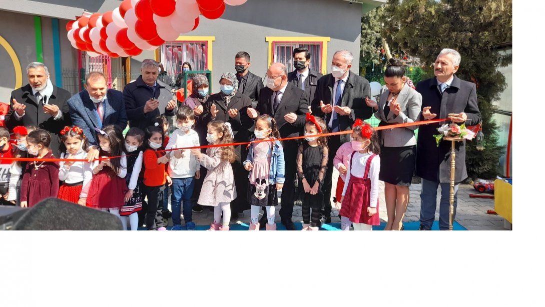 Mehmet Suphi Egemen İlkokuluna Yaptırılan Prefabrik Anasınıfı Açılış Töreni