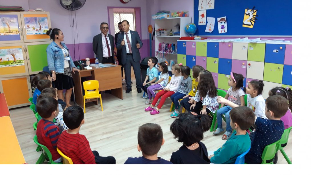 İlçe Milli Eğitim Müdürümüz Yıldıray DEMİRTAŞ'tan Çağatay Uluçay İlkokulu ve Anaokulunu ziyaret