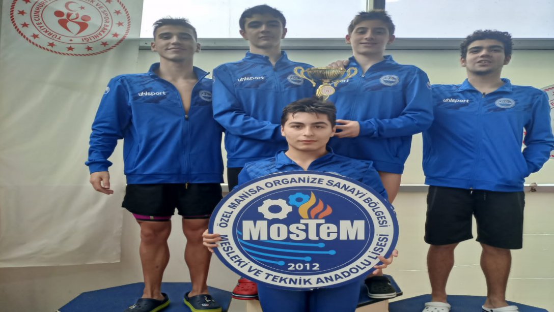 MOSTEM Yüzme Takımımız Yüzme İl Müsabakalarında Toplamda 30 Madalya Kazanarak 1. Oldu